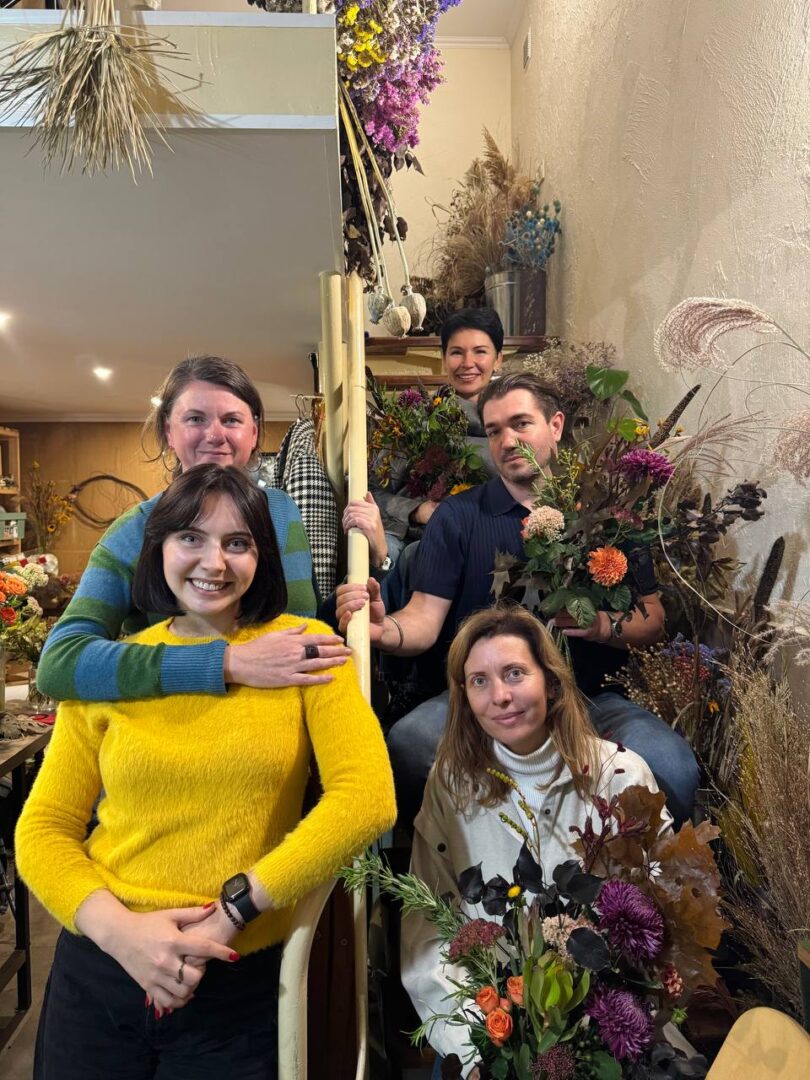 Надихаючий майстер-клас у студії Secret Garden Odessa разом із шеф-флористом та архітекторкою Альоною Сидоренко.